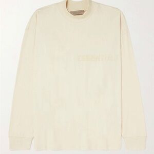 FEAR OF GOD ESSENTIALS Crewneck Egg Shell Brand New Tags Medium